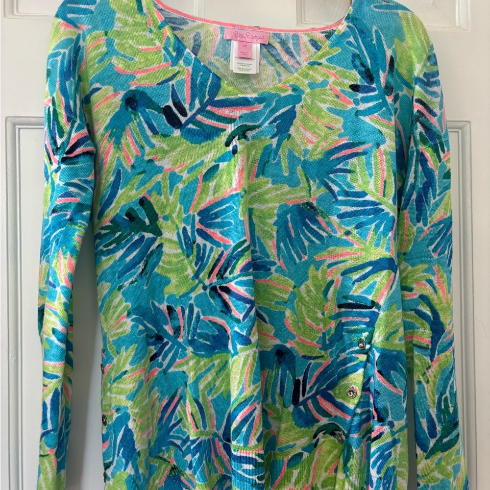 Lilly Pulitzer Linen Top